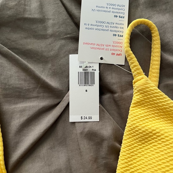 Yellow bikini top - Picture 2 of 4